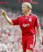 Dirk Kuyt scored twice against Wigan