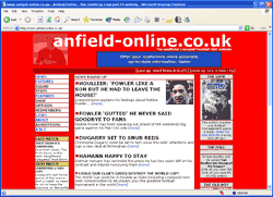 Anfield Online - the unofficial Liverpool FC website