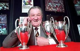 Bob Paisley won 3 European Cups for Liverpool