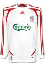 Long Sleeved LFC Away Shirt 2007