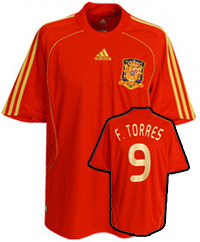 Torres Spain Shirt 2008