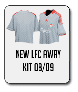 Order your new LFC Away Shirt 08-09