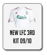 Official LFC European Away Kit 2009/10