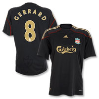 Gerrard LFC Away Shirt 2009/10