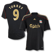 Torres 9 Away Kit 09-10