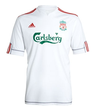 liverpool white away kit