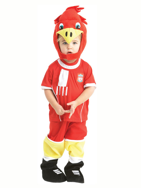 Liverpool Football Mascot Costume - Child's Fancy Dress - Toddler