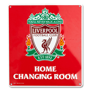 Liverpool Changing Room Sign (22cm x 25cm)