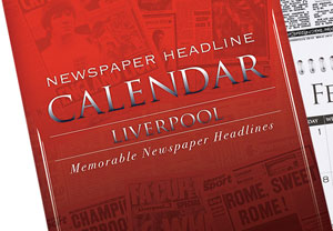 Liverpool Football Club A4 Personalised Calendar
