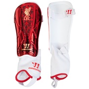 Liverpool Shinguard with Ankle Sock - High Risk Red / Black / Amber Yellow