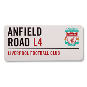 Liverpool Street Sign - (40cm x 18cm)