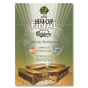 Liverpool v Deportivo Alaves - UEFA Cup Final , Dortmund - 16th May 2001