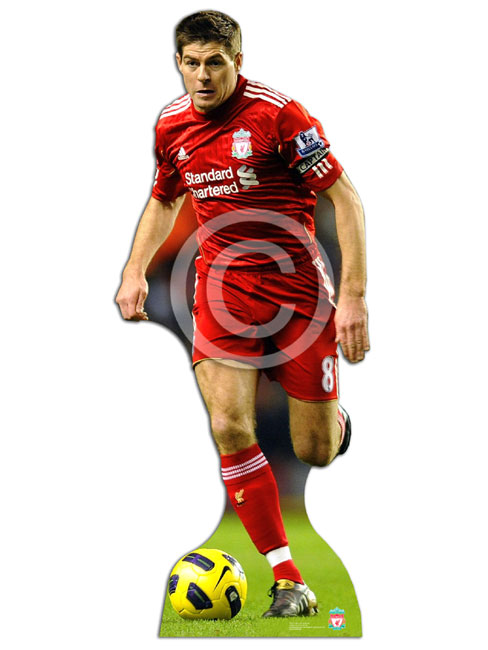 Steven Gerrard Lifesize Cardboard Cut-Out
