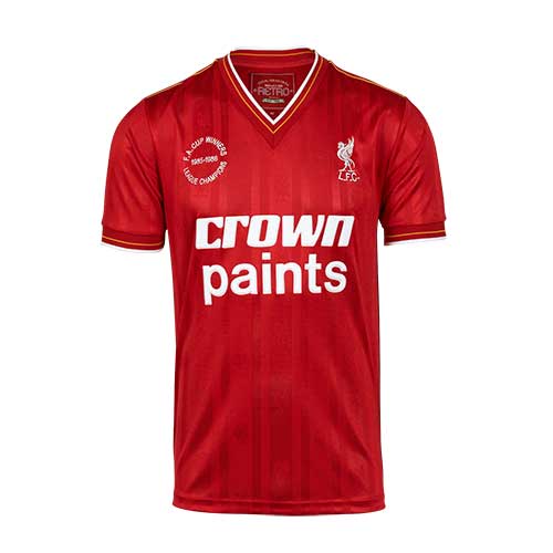 LFC Liverpool FC 85/86 Double Winners Retro Home Shirt Liverpool FC 85/86 Double Winners Retro Home Shirt