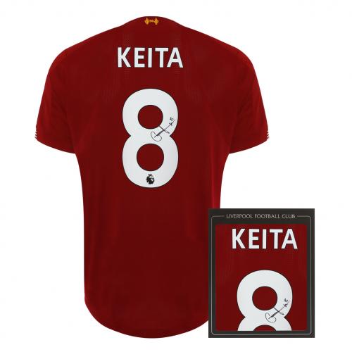 19/20 Naby Keita Signed LFC Shirt
