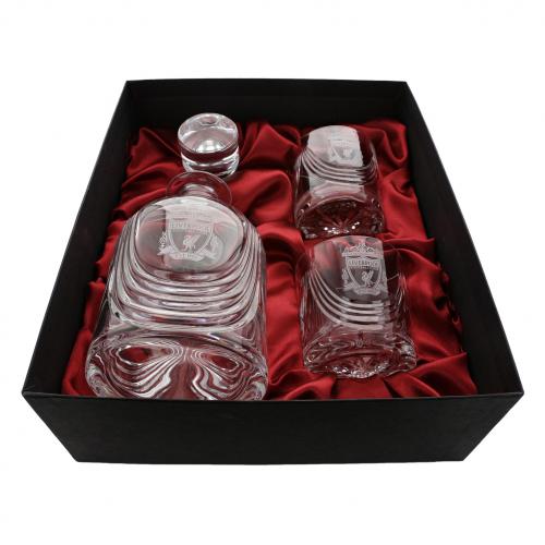 LFC Crystal Decanter Whiskey Glass Set