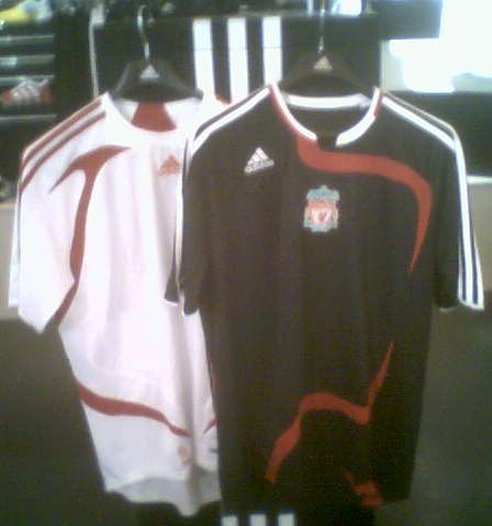 New Liverpool FC Shirts and Kits - adidas - 2007-2008 season