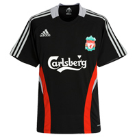 Black LFC 08-09 Training Shirt 