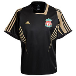 Liverpool FC UEFA Champions League Black Training Top