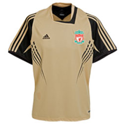Official LFC UEFA Gold Training Top