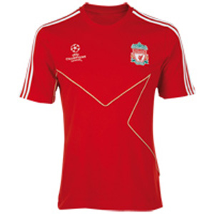 Liverpool UEFA CL Red T-Shirt