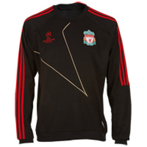 UEFA 09-10 LFC Black SweatShirt Top