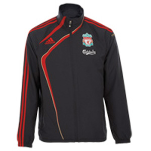 Official LFC Black Tracksuit Top 09/10