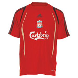 Official LFC Gold/Red/Black Training Top 09/10