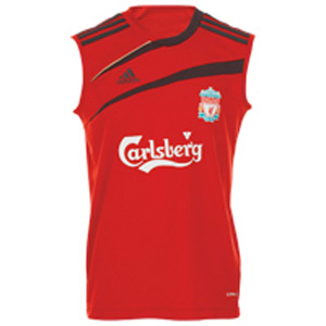 LFC Sleeveless Red Training Top 09/10