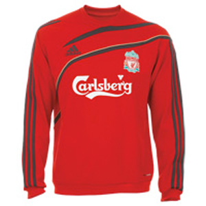 Official Liverpool FC Red Sweat Shirt 1809/10