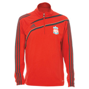 Official LFC Red Zip-up Red Top 09/10