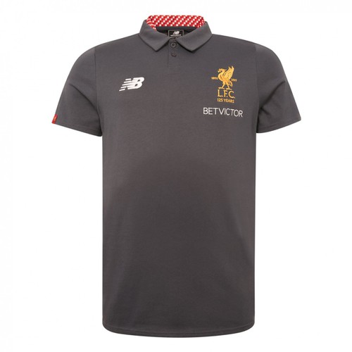 LFC Grey Training Polo Shirt 