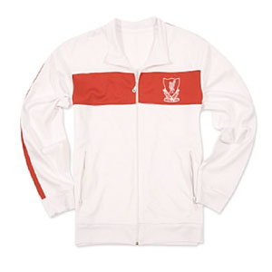 LFC 1980s White Tracksuit Top
