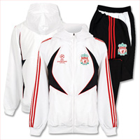 Official LFC White UEFA CL 07/08 Tracksuit