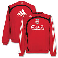 Official LFC 2007/08 Red Training Sweatshirt