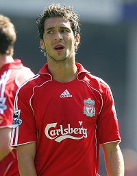 Luis Garcia of Liverpool