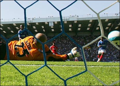 Jose Reina penalty save against Portsmouth