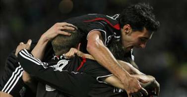 Arbeloa celebrates