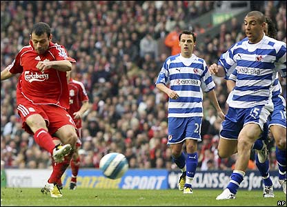 Mascherano scores his first goal for Liverpool