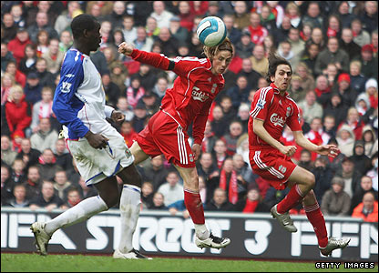 Torres grabs his 30th goal for Liverpool