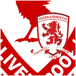 Liverpool v Middlesbrough badge