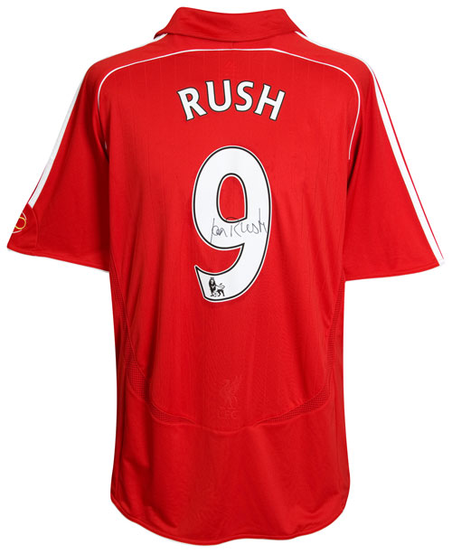 ian rush jersey number