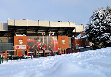 The weather played havoc with Liverpool's December fixtures