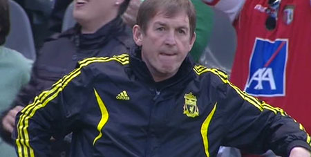 Dalglish at Braga