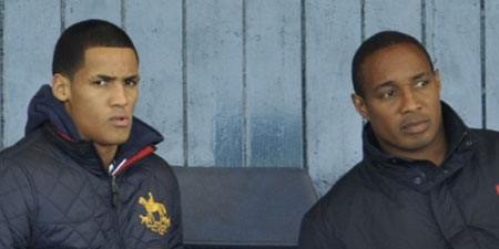 Tom Ince and dad Paul Ince