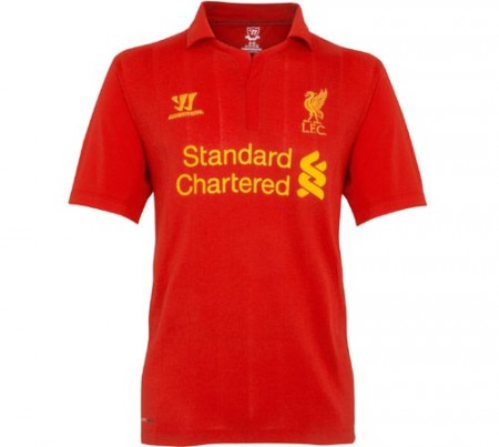New LFC Home Shirt 2012-13