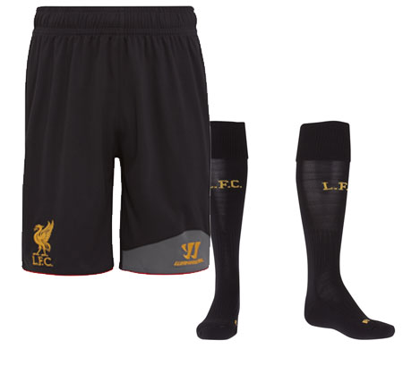 LFC Away Shorts and Socks 2012-13