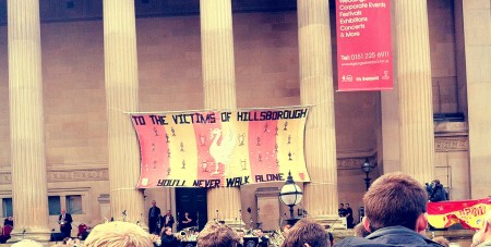 Hillsborough Vigil at St George's Hall