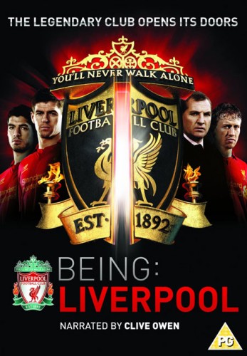 Being Liverpool DVD - Front Cover
