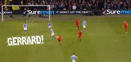 Gerrard scores against Man City